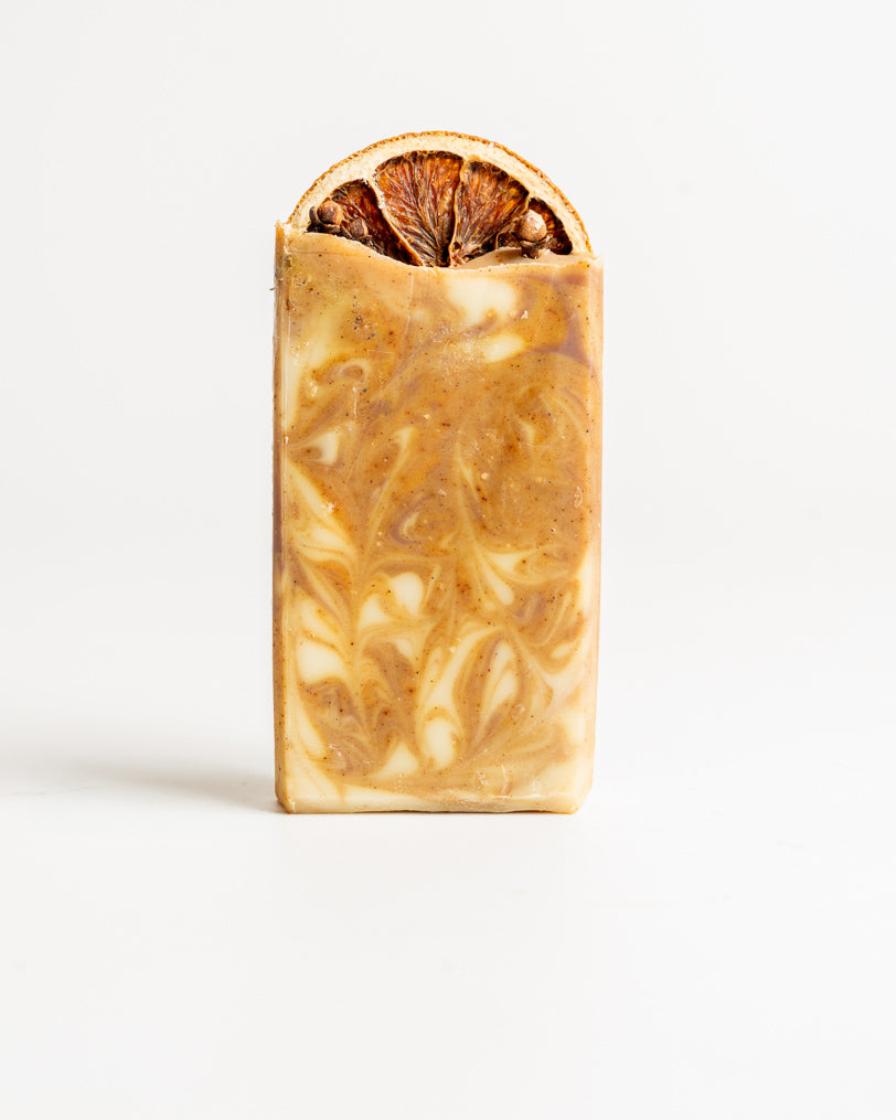 Gingerbread Spice Soap, scented with Pepper, Orange, Star Anise & Clove