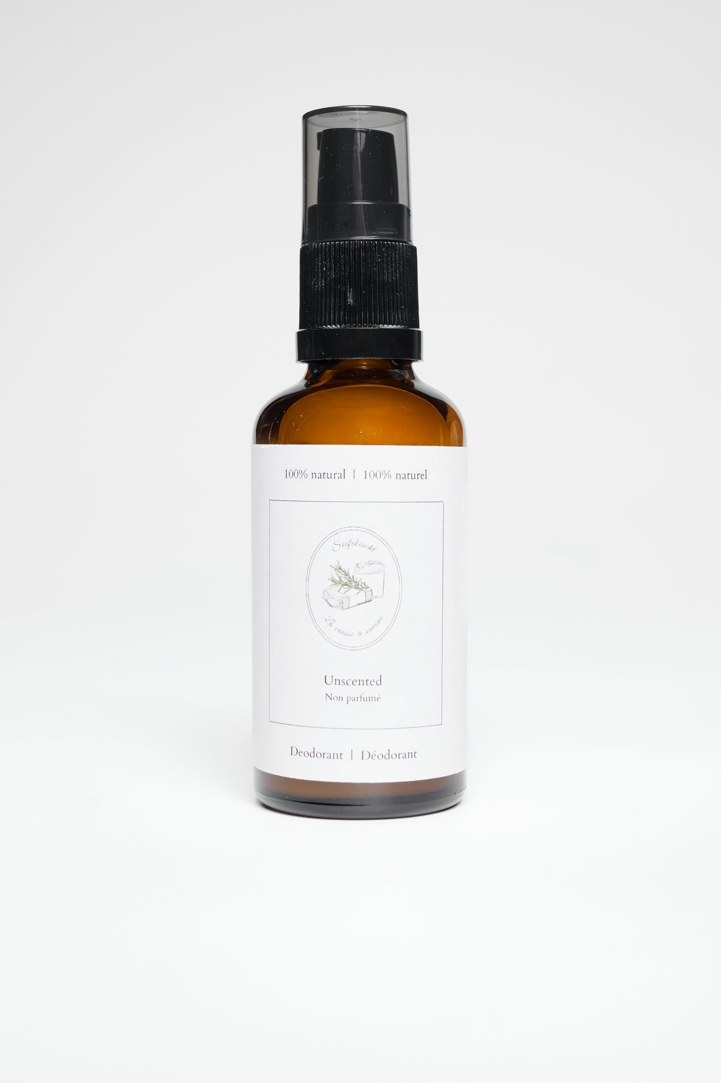 100% Natural Deodorant, unscented