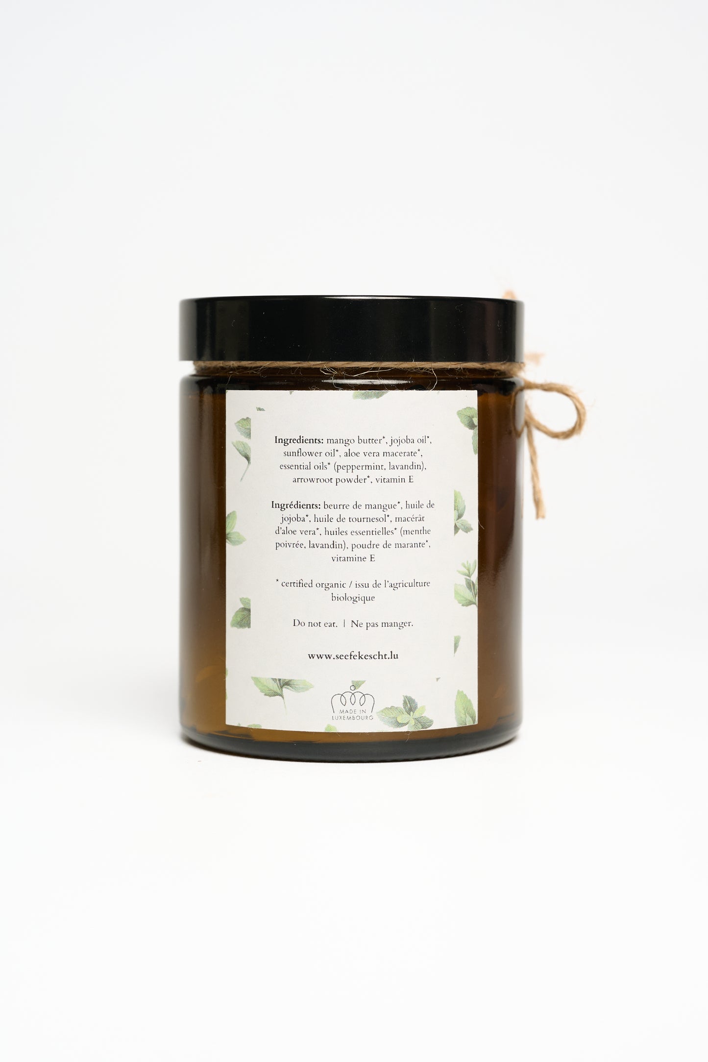 Whipped Body Butter, scented with our Peppermint Breeze blend