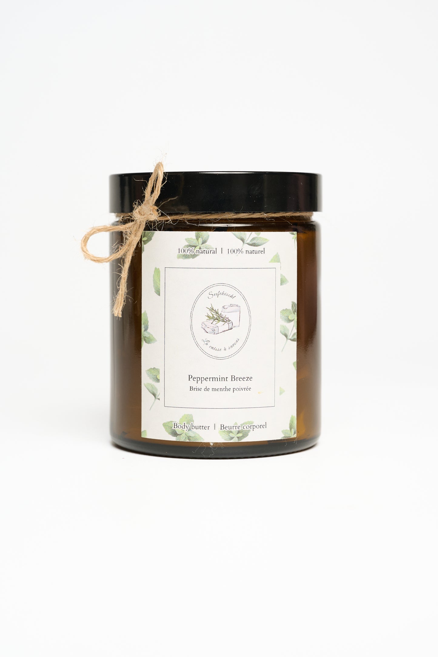 Whipped Body Butter, scented with our Peppermint Breeze blend