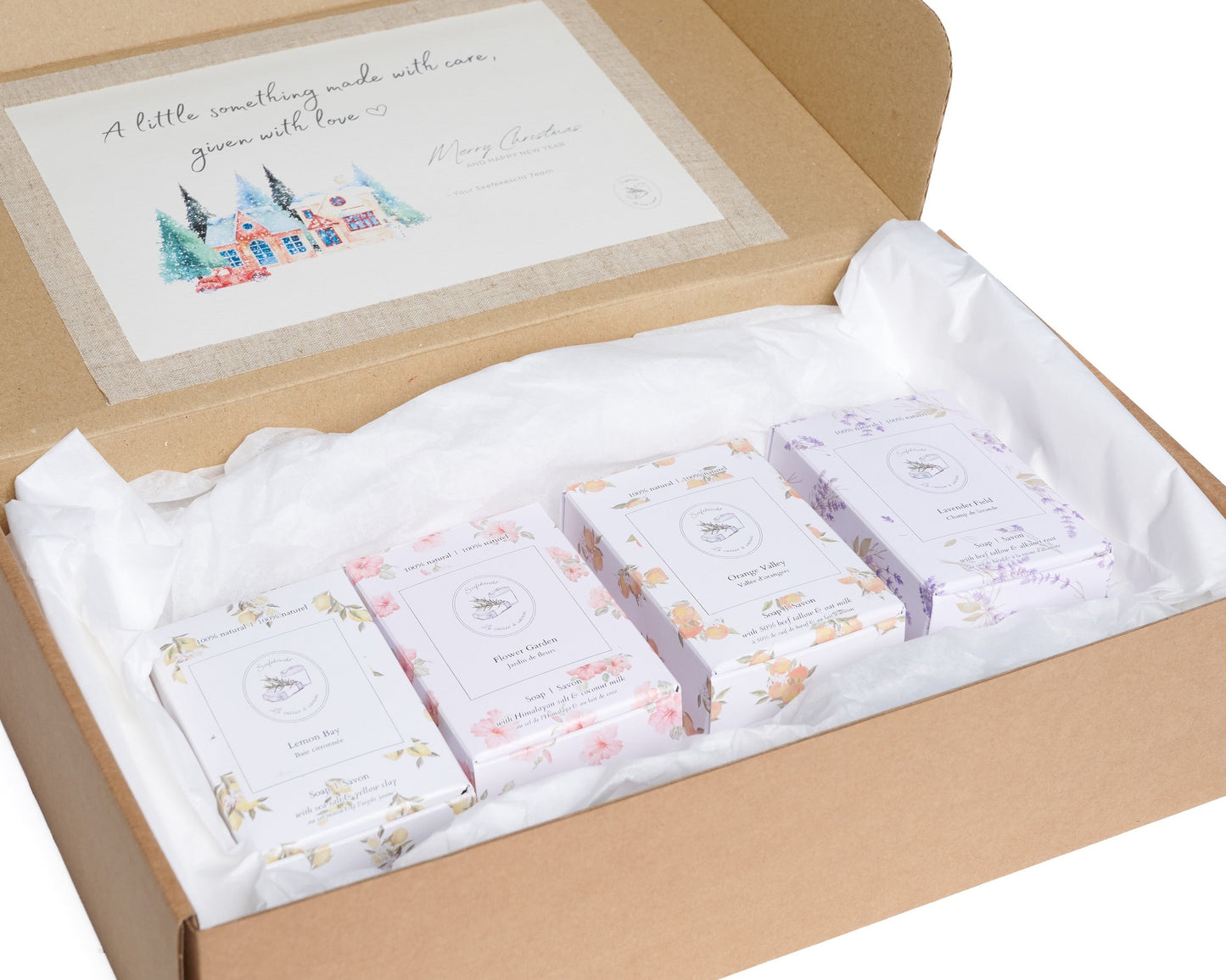 Gift Box n°2 - The Scented Soaps Quartet