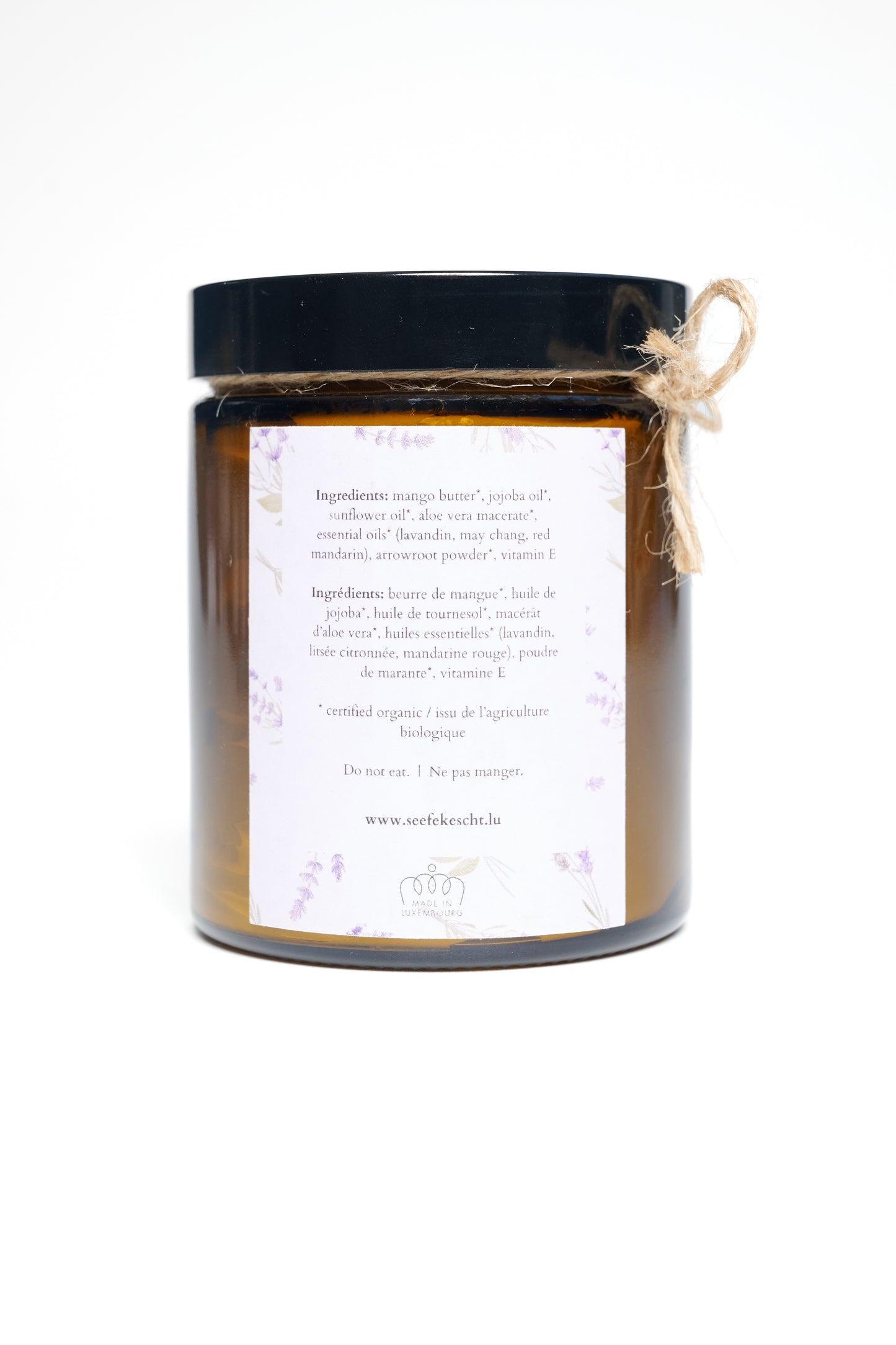 Whipped Body Butter, scented with our Lavender Field blend